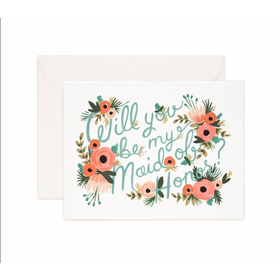 Will You Be My Maid of Honor? card
