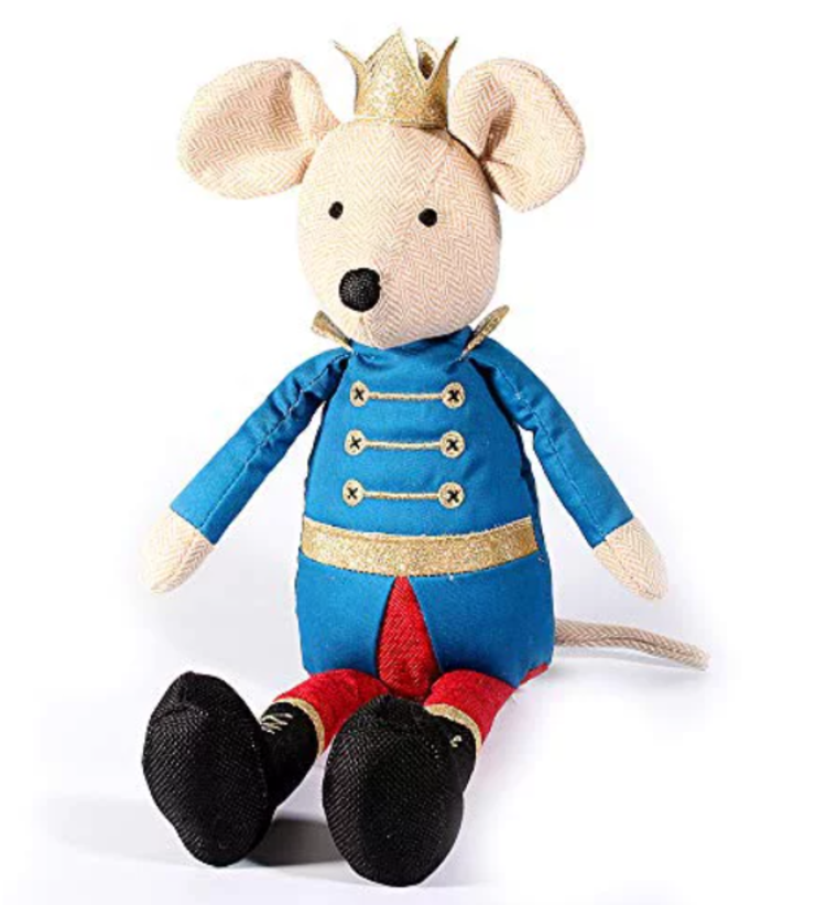 King Mouse Ornament-Blue