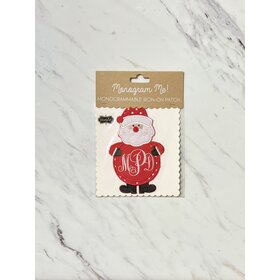 Santa Monogram Patch