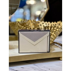 Ecru/Platinum Sm Cards Set of 10