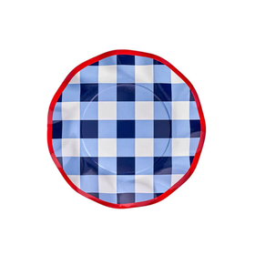 Wavy Dinner Plate-Patriotic 8pk