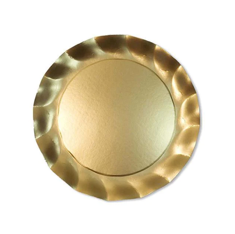 Gold Dinner Plate
