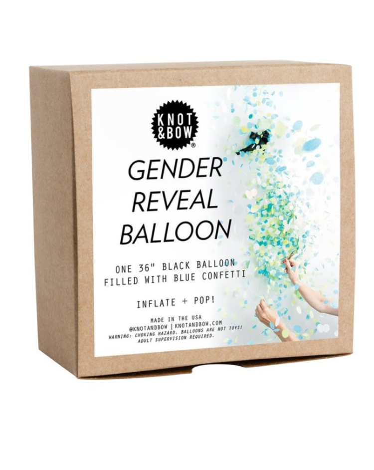 Gender Reveal Balloon Blue