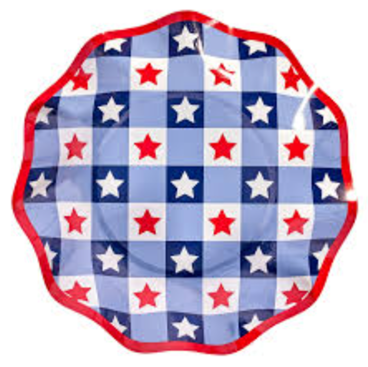 Wavy App Bowl-Patriotic 8pk