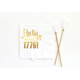 Party/1776 Napkin-White