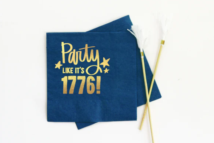 Party/1776 Napkin-Blue
