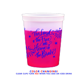 4th of July Color Changing Cups 6pk