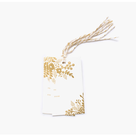 Gold Lace Gift Tags 10pk