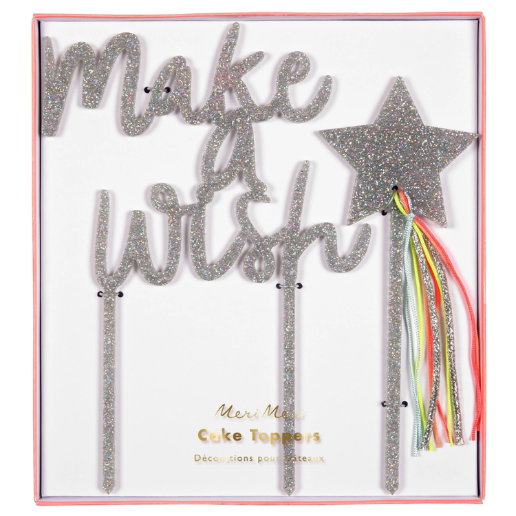 Make a Wish Cake Topper