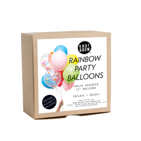 Rainbow Party Balloons