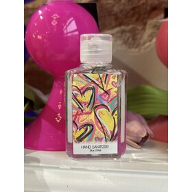 Heart Print hand sanitizer