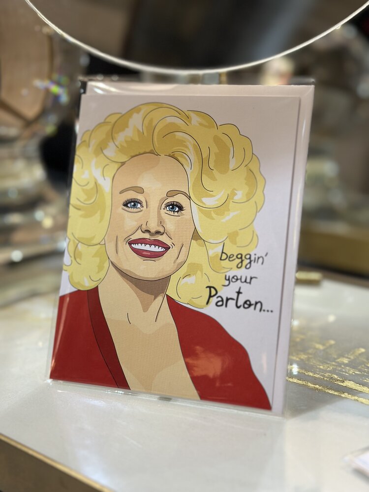 Beggin Your Parton Card