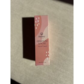 Musee Geranium & Rose Hand Cream