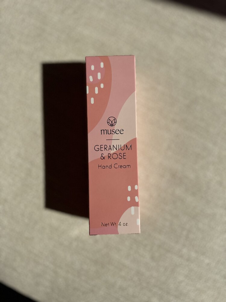 Musee Geranium & Rose Hand Cream