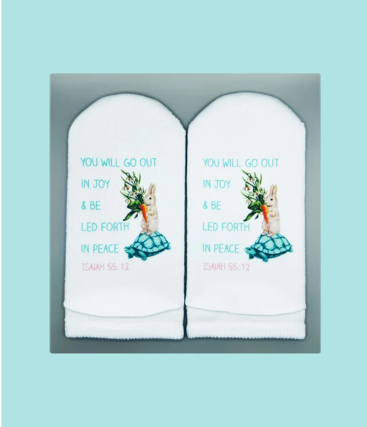Isaiah 55:12 SOTW socks