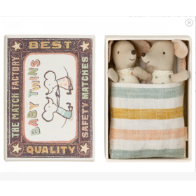 Twins Baby Mice Matchbox