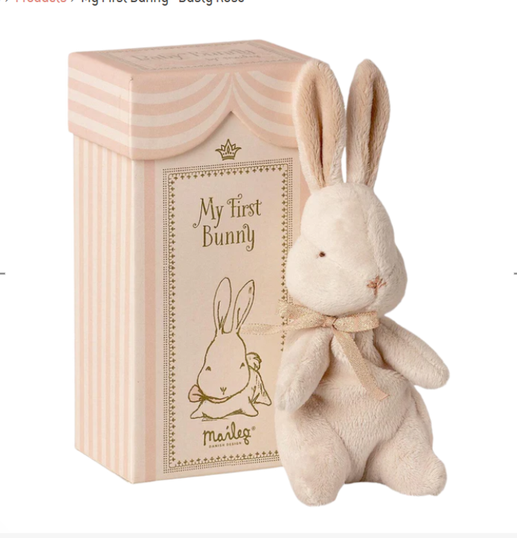 My First Bunny Dusty Rose