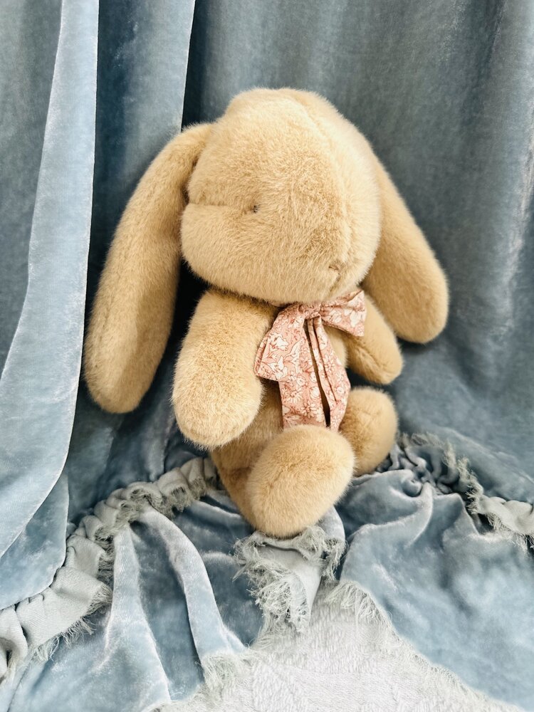 Bunny Plush Cream Peach Sm