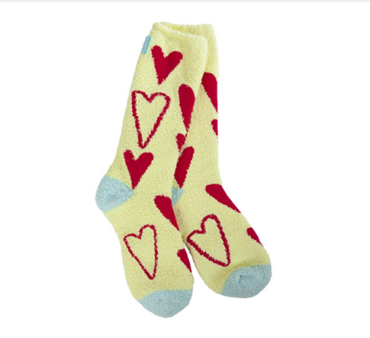 Red Hearts Socks