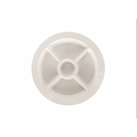 Nora Fleming Round Divided Pinstripes