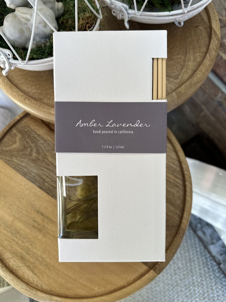 Amber Lavender Reed Diffuser