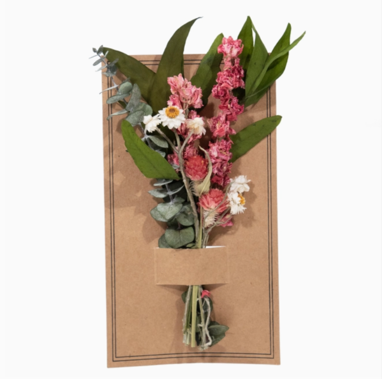 Eucalyptus & Larkspur Mini Bouquet