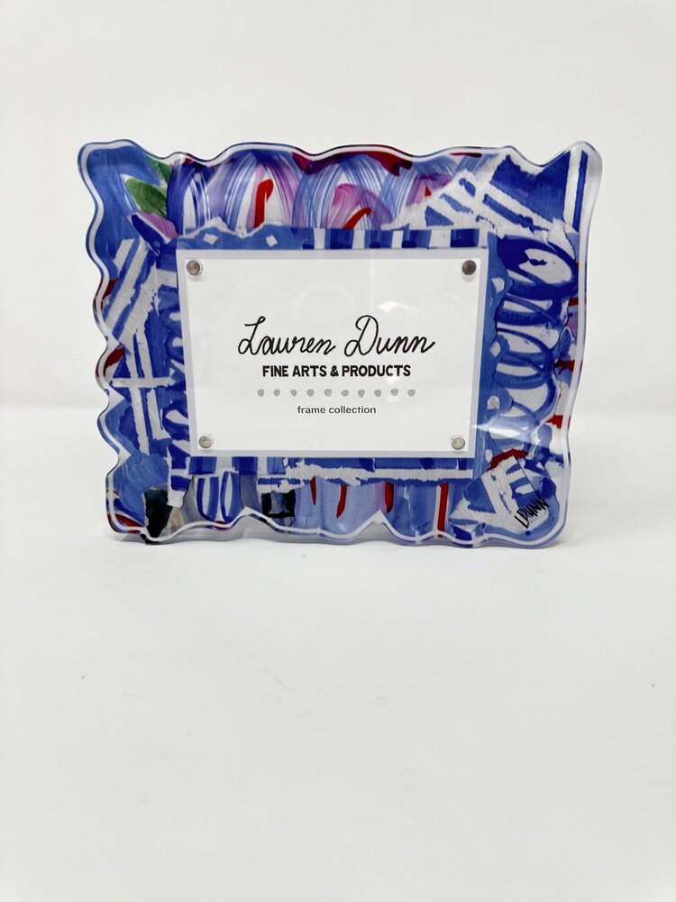 Whimsy Acrylic Frame Blue