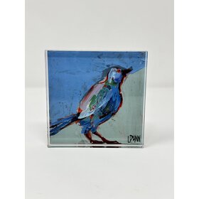 Bluebird Acrylic Block