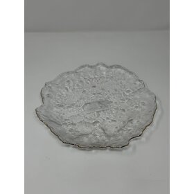 St Germain Salad Plate Clear/Gold