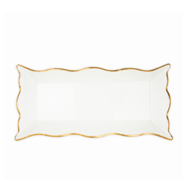 Chateau Platter Clear/Gold