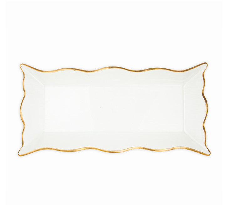 Chateau Platter Clear/Gold