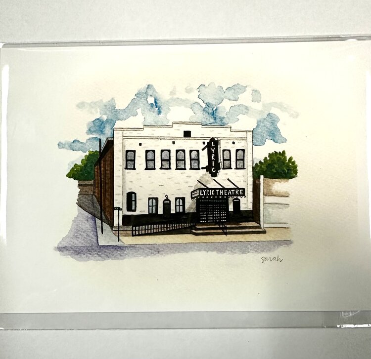 The Lyric Oxford Print 5x7 Framed