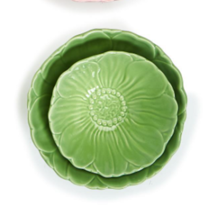 Tidbit Bowls Set of 2 Green