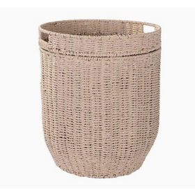 Paper Rope Rattan Basket & Tray Set