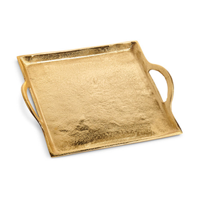 Gold Tray Square 13"