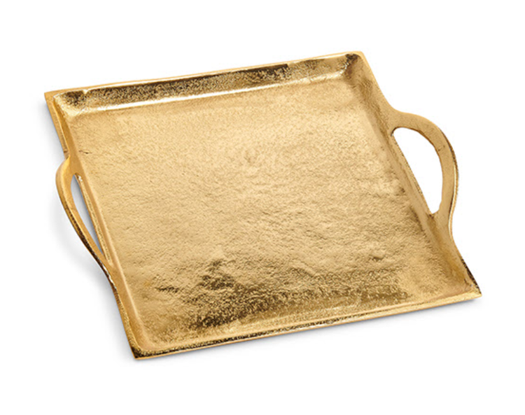 Gold Tray Square 13"