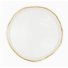 Fontaine Serving Platter Clear/Gold