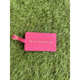 All About The Beach Luggage Tag