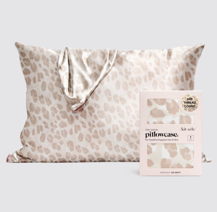 Satin Pillowcase Leopard Stan.