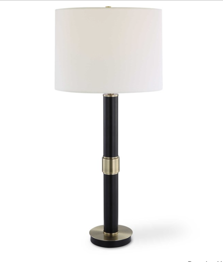 Black/Gold Table Lamp
