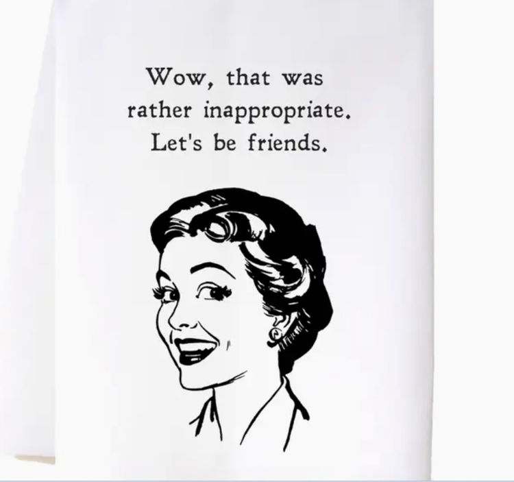 Let's Be Friends Towel