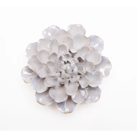 Ceramic Flower Lg Pearl