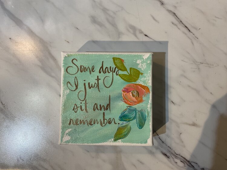 Some Days 4x4 Gospel Art