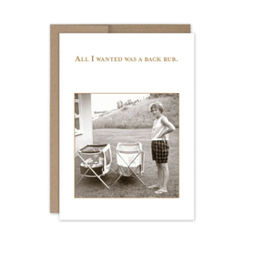 All I Wanted Funny Card