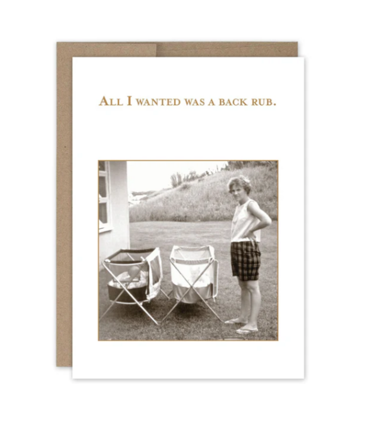 All I Wanted Funny Card