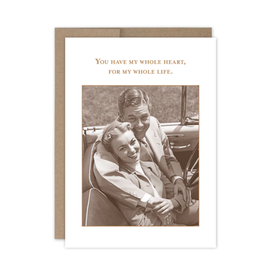 Whole Heart Anniversary Card
