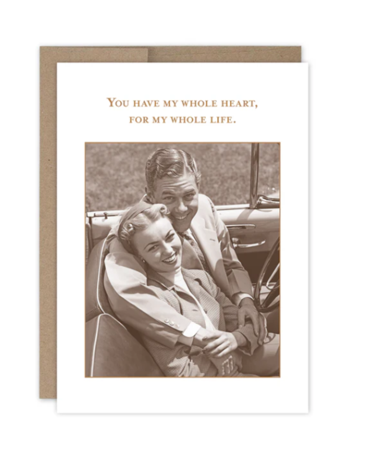 Whole Heart Anniversary Card