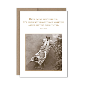 Retirement Is Wonderful Retirement Card