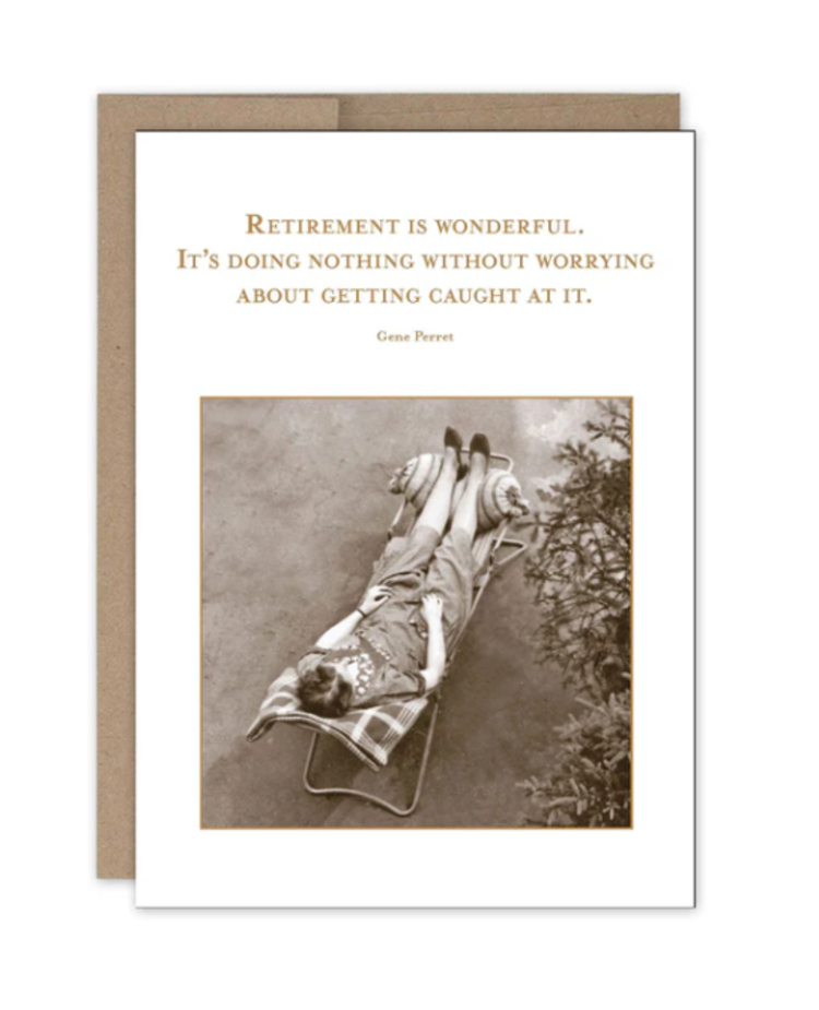 Retirement Is Wonderful Retirement Card
