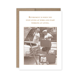 Start Working At Living Retirement Card